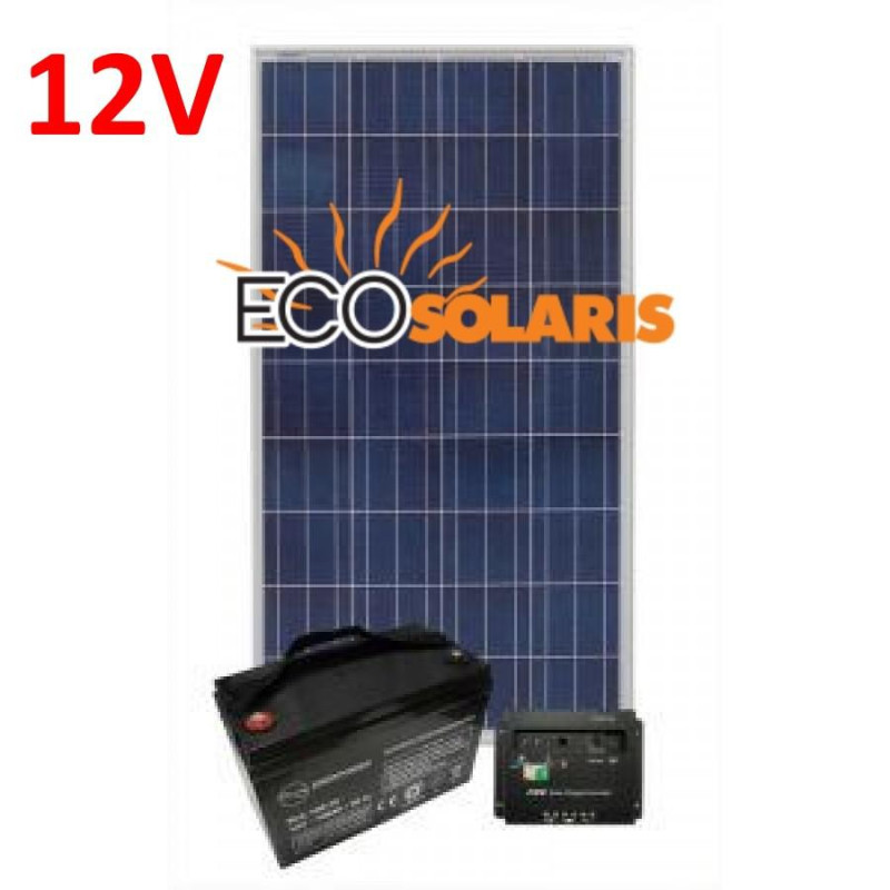Kit solar fotovoltaic 50W/12V 250Wh/zi Kit solar fotovoltaic 50W/12V 250Wh/zi