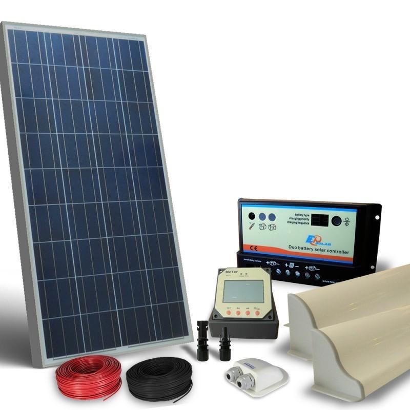 Kit solar fotovoltaic rulota camping 200W Kit solar fotovoltaic rulota camping 200W