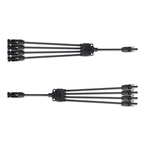 Pereche conector paralel pentru 4 panouri fotovoltaice MC4 4+1