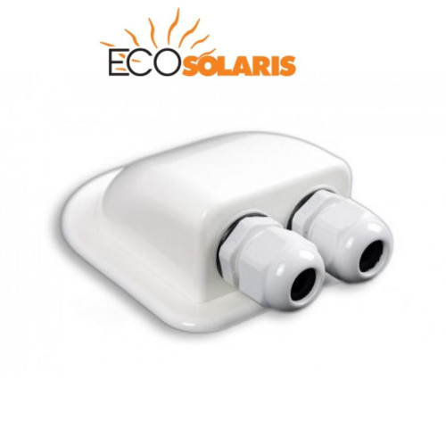 Priza trecere acoperis rulota dubla