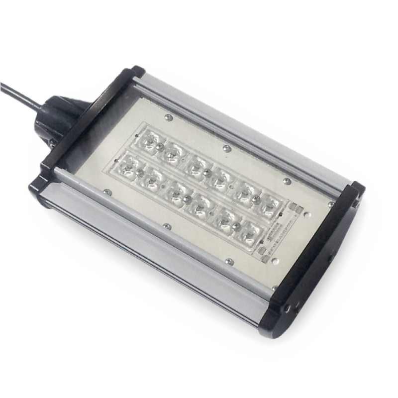 Proiector iluminat stradal cu 24 LED-uri 50W 12V/24V Proiector iluminat stradal cu 24 LED-uri 50W 12V/24V