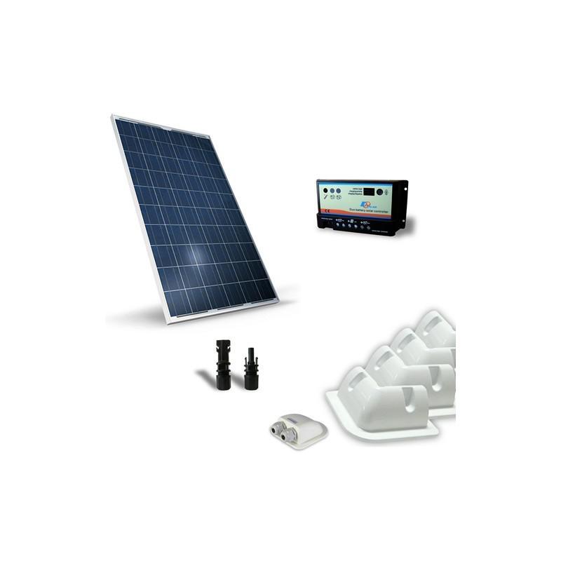 SOLAR KIT CAMPER 200W 12V BASE PHOTOVOLTAIC PANEL SOLAR KIT CAMPER 200W 12V BASE PHOTOVOLTAIC PANEL