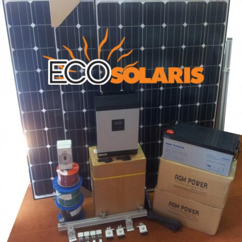 Sistem fotovoltaic Hibrid 2kwp 24V 2Kw / 12Kw zi Sistem fotovoltaic Hibrid 2kwp 24V 2Kw / 12Kw zi