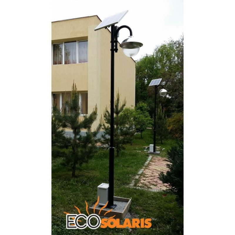 Stalp solar 3.5m /15W cu celule fotovoltaice Stalp solar 3.5m /15W cu celule fotovoltaice