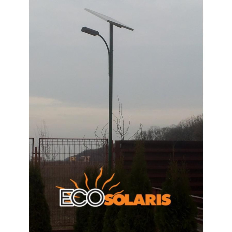 Stalp solar 3,5m cu lampa led 20W Stalp solar 3,5m cu lampa led 20W