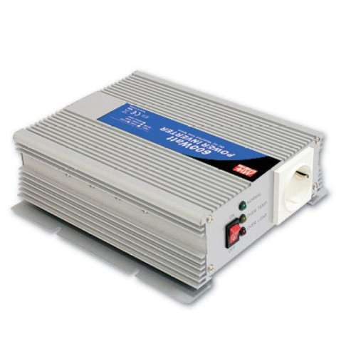 Invertor Off-Grid Sinus Modificat Meanwell 12V/230V 600W