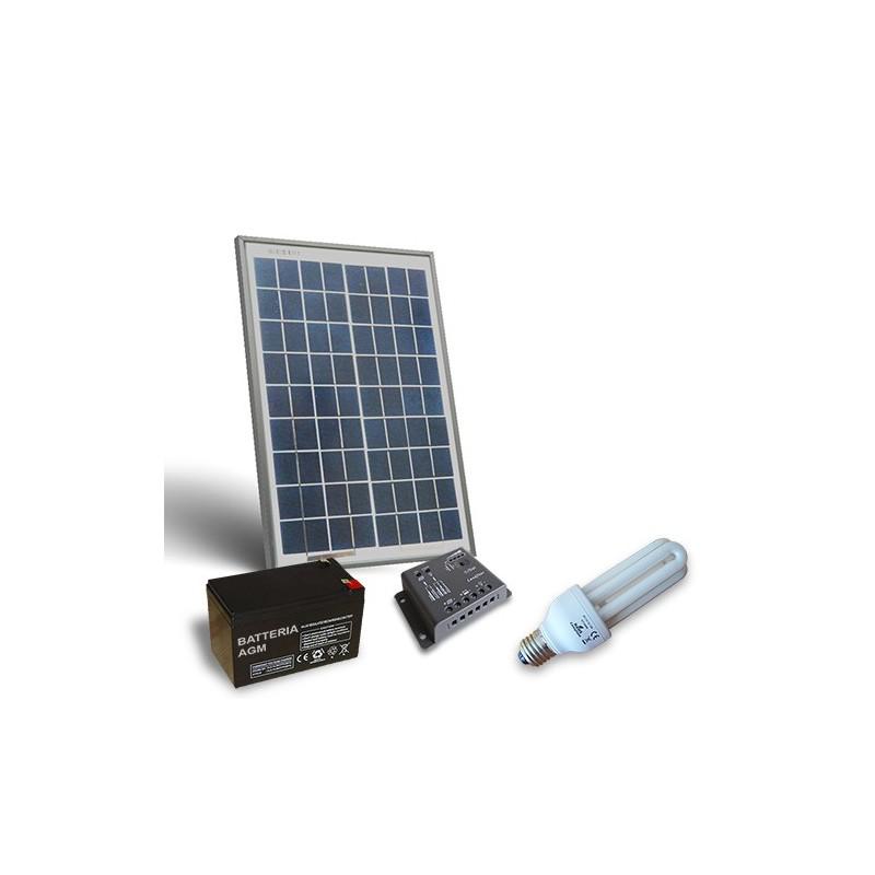 Kit solar fotovoltaic pentru iluminat interior LED 12V 20W Kit solar fotovoltaic pentru iluminat interior LED 12V 20W