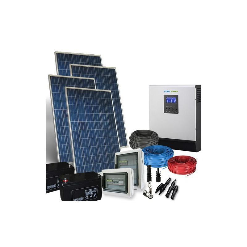 Sistem fotovoltaic off grid 2000Wp 48V-12Kw / zi Sistem fotovoltaic off grid 2000Wp 48V-12Kw / zi