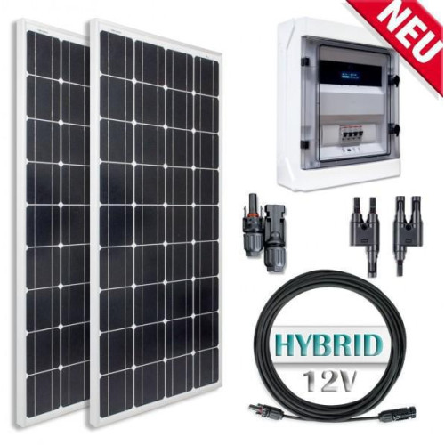 Sistem Hibrid Fotovoltaic Policristalin Lithium-Ion 200Wp 1kw/zi